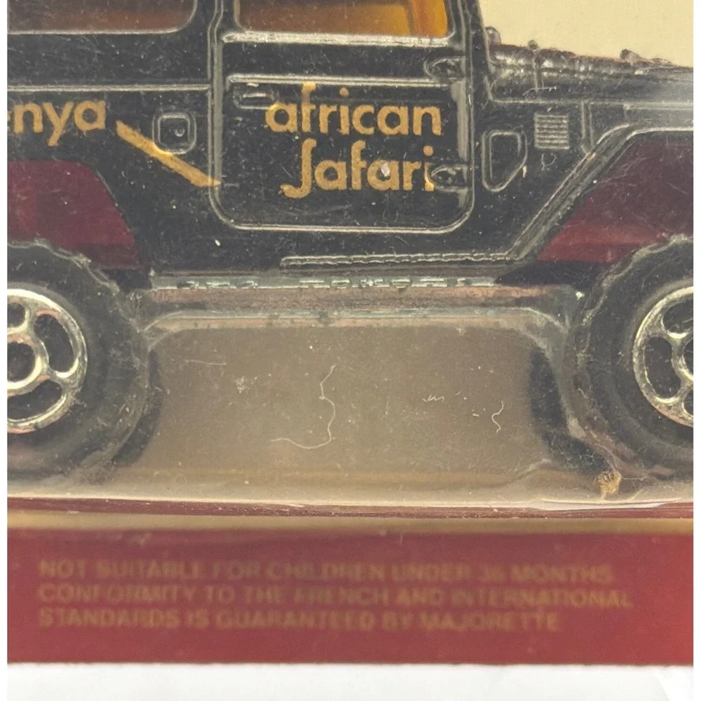 Majorette Toyota‎ Land Cruiser 4x4 1:64 Black Good Kenya African Safari 277